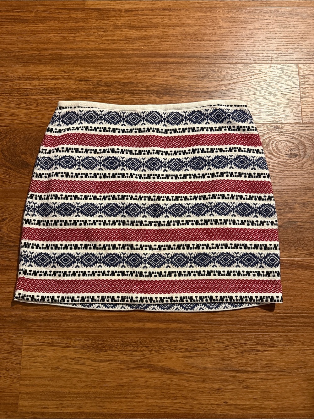 Madewell Size 10 Patterned Skirt